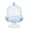 Light Blue, variant on Ruanlalo Plastic Mini Cake Stand with Dome Cover Clear Dessert Cupcake Display Stand Chocolate Candy Plate for Birthday Wedding Holiday Baby Shower Tea Party Supplies