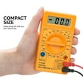 thumbnail image 3 of Ridgerock Tools HILTEX 40508, 42V Black LCD Digital Multimeter Circuit Tester, 3 of 7