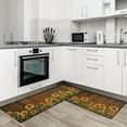 thumbnail image 4 of Sunflowers Kitchen Rugs Set of 2 Anti Fatigue Kitchen Mats for Floor Non-Slip Waterproof Kitchen Mats on The Wooden Kitchen Floor Mat Washable for Kitchen, Home, Office, Laundry, 4 of 6