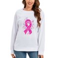 thumbnail image 2 of Gibobby Sudaderas para Mujer Sudaderas de Halloween para mujer lindas camisetas con gráficos de fantasma playera casual de manga larga(Blanco,CH), 2 of 5