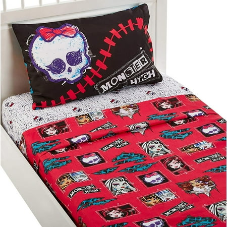 Mattel Monster High All Ghouls Allowed Bedding Sheet Set
