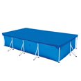 thumbnail image 4 of Swimming Pool Cover   6/8/10/15ft Diameter Frame Pool Cover  Portable Pool Cover Protector PE Material Drawstring Design Waterproof and Dustproof, 4 of 11