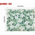 thumbnail image 2 of 8Pcs 18x22 inch Quilting Cotton Fabric Squares Quilting Supplies Multi-Color Design Printed Floral Fabric for DIY(Green), 2 of 14