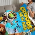 thumbnail image 3 of Los Croods anti-pilling, suave, ligera, esponjosa y acogedora de lujo para hogar y cocina – Perfecta para niños y adultos, 100 x 150 cm, 3 of 6