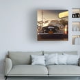 thumbnail image 2 of Canvas Wall Art - Ray Heere 'Route 66 4' Wall Art for Living Room, Bedroom, or Office Décor by Trademark Fine Art - 14 x 14 Inches, 2 of 4