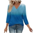 thumbnail image 2 of Weiqiqre Womens Tops Summer Plus Size Tops Blouses Short Sleeve Shirts Lace Pleated Tunic Tops, 2 of 7