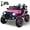 Pink, variant on 24V Real 2-Seater Kids UTV, NEORIVER 4x200W Motors Ride On Toys, 3-6 MPH Ride On Car for Kids Age 3+, Music Function, 4 Spring Suspension, 20" Spacious Seat