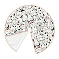thumbnail image 2 of KLL Cute Cat Christmas Tree Skirt 48" ,Party Decorations Farmhouse for Christmas Decorations Holiday Party, 2 of 6