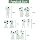 thumbnail image 4 of 10 Pcs Assorted Fairy Garden Accessories Glow in the Dark Dangle Elf Garden Decor Miniature Glow Ghost Mononoke Glowing Dangle Elf Kodama Gardening Po, 4 of 5