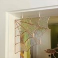 thumbnail image 4 of Decoración Superior de Puerta de Tela de Araña, Decoración de Pared Superior de Puerta, Letrero de Esquina de Puerta de Halloween, Decoración de de Puerta de Sala de Estar, 4 of 5