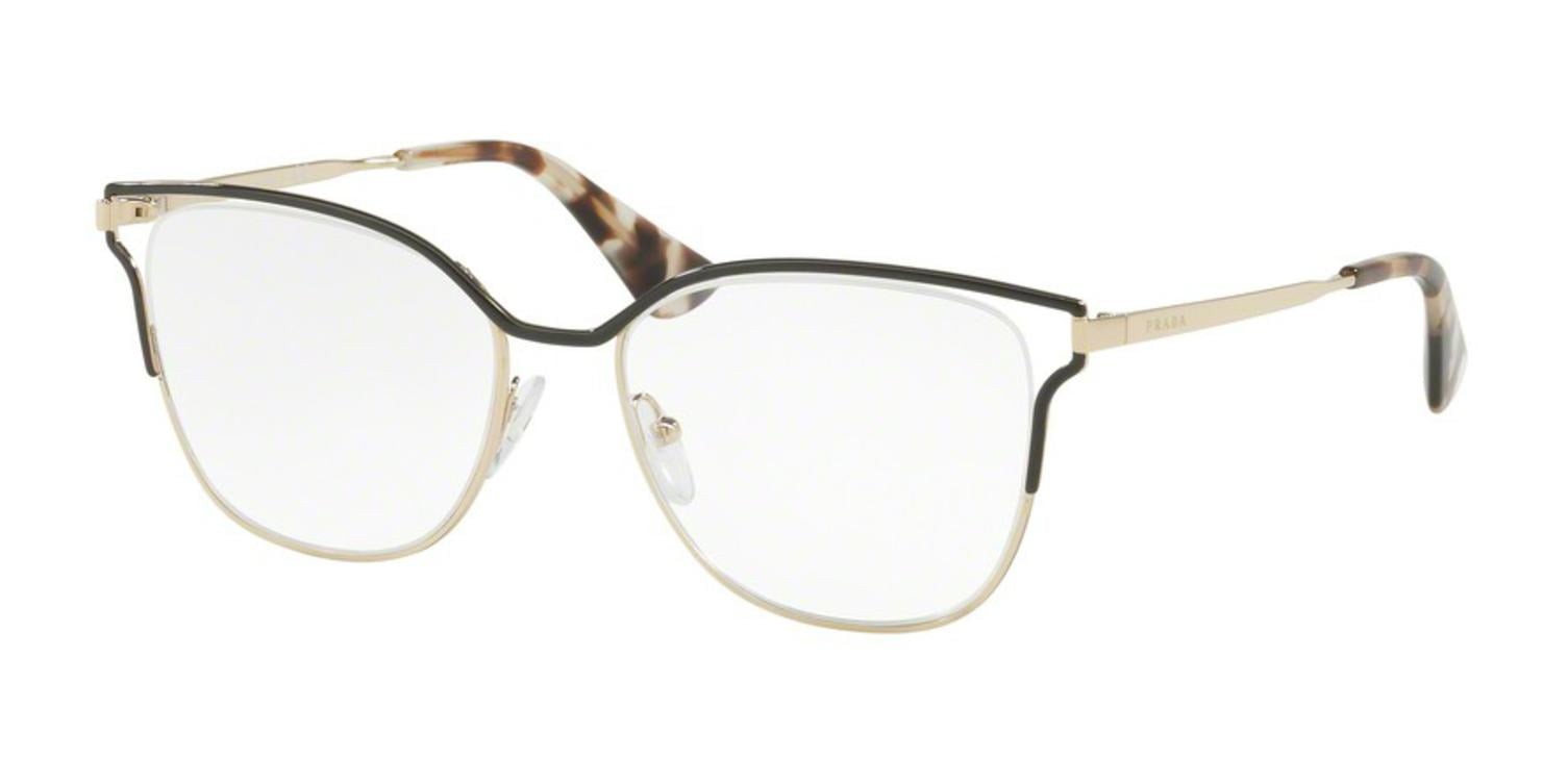 Eyeglasses Prada PR 54 UV QE31O1 BLACK 