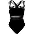 thumbnail image 1 of Traje de baño de una pieza para mujer Trajes de baño cruzados al frente Trajes de baño huecos Zhivalor CZYD-SY73-3, 1 of 5