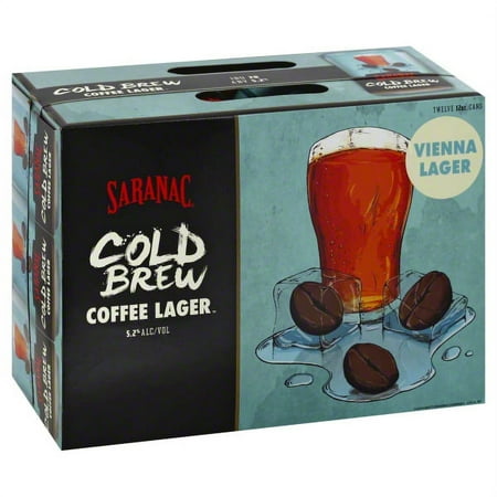 Saranac Cold Brew Lager 12pk Can