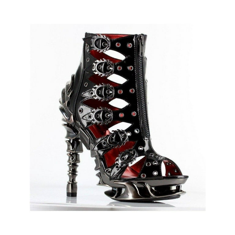 HADES（ヘイディース） / EXTREME Hades Shoes H-Crimson Ankle boot adjustable flame buckles