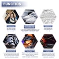 thumbnail image 5 of Unique Bargains 157mil 4mm 0.2sqft Car Sound Deadening Mat Glassfiber Heat Shield Material Self Adhesive for Hood Boat Engine Cover 78.74"x12.99" Silver Tone, 5 of 7