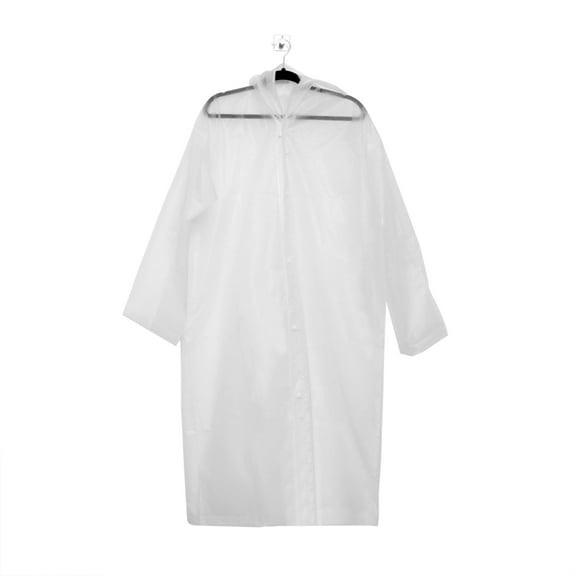 WHAMVOX Hiking Soft Raincoat Travel 132.00X80.00X0.20CM White