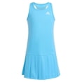 thumbnail image 5 of Girls 4-6x adidas Sleeveless Tennis Dress Color: Blue Size: 4, 5 of 5