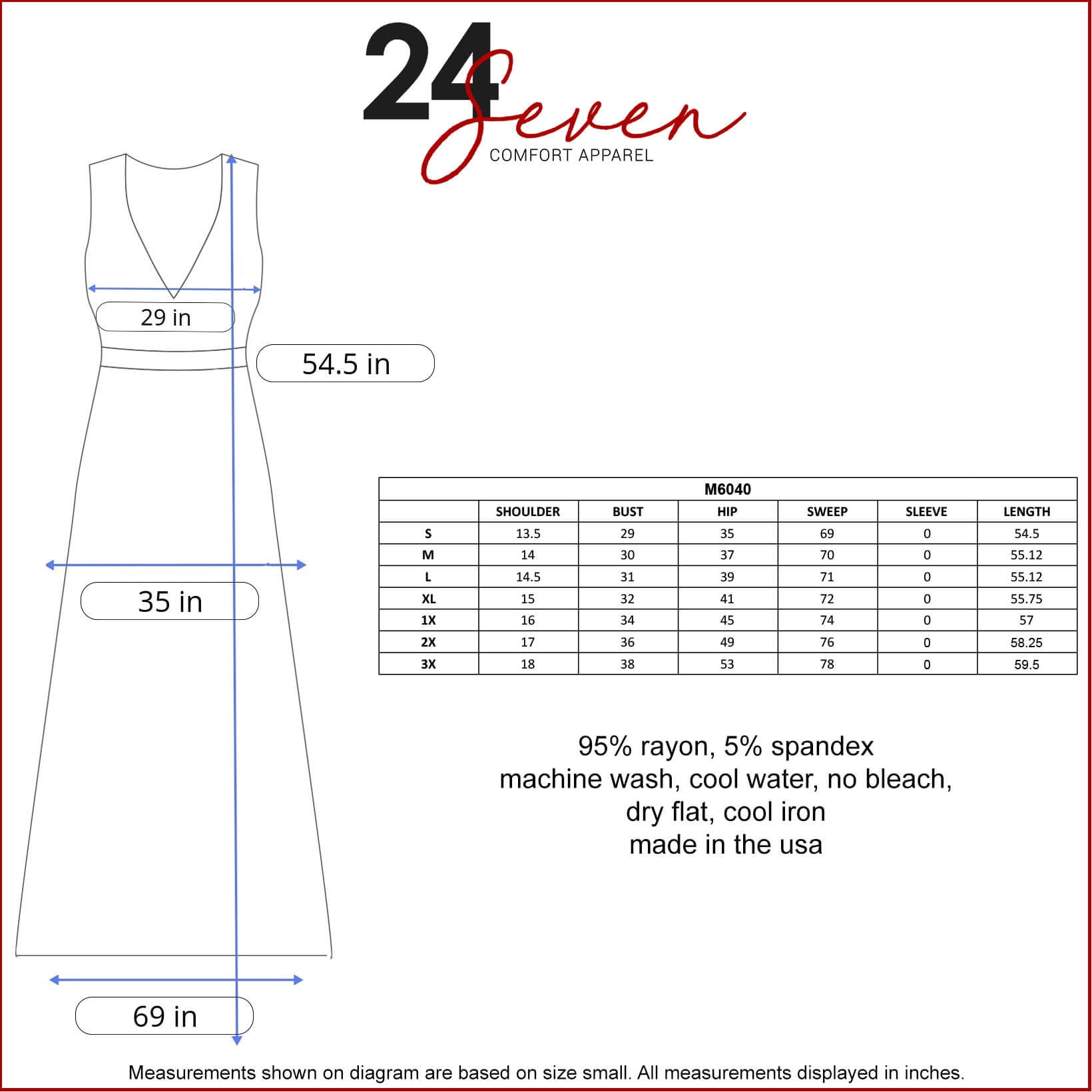 24seven Comfort Apparel Sleeveless Empire Waist Maternity Maxi Dress