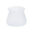 thumbnail image 2 of fundas de piernas de mesa que se pueden mover libremente, protectores de suelo de piernas de taburete para evitar arañazos y ruido de 3 - 4,5 cm (blanco + gris), 2 of 5