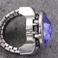 thumbnail image 4 of EeaseMX Anillo de dedo ovalado especial, de cuarzo, a la moda, para hombre y mujer (morado)., 4 of 7