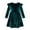 Solid Color, variant on Elainilye Fashion Infant Toddler Girls Dresses Solid Color Single Sided Velvet Dress Long Sleeves Ruched Dress, Sizes 6M-5Y