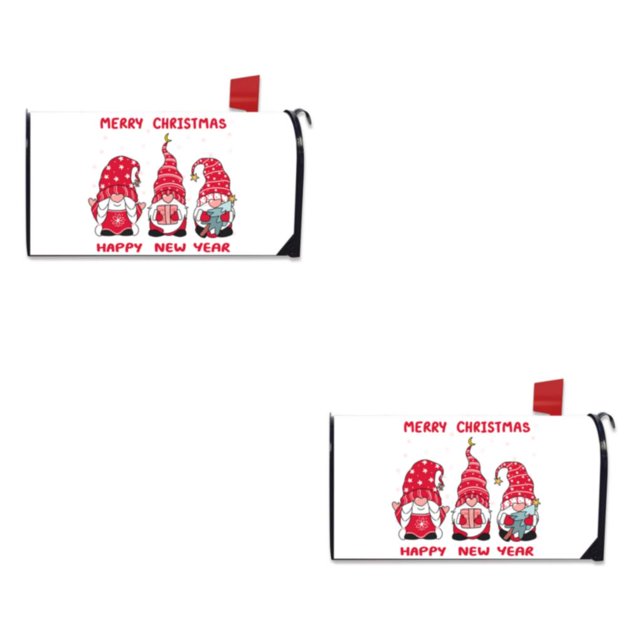 Maytalsory Effortlessly Install And Remove Easy To Mailbox Cover Vivid Print Cloth Abstract Style Colorful Mailbox Cover YTYH2309086 2Set