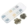 thumbnail image 2 of Fashion Jewelry Findings Lobster Clasp Hooks Jump Rings Split Rings Connectors  bronze      gold  and, 2 of 5