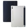 thumbnail image 1 of For Samsung tab s9 fe plus Case Coque Smart Folio Magnetic Stand Tablet Funda For Galaxy Tab S9 FE Case with Pencil Holder dark blue S9 Plus (12.4 inch), 1 of 6