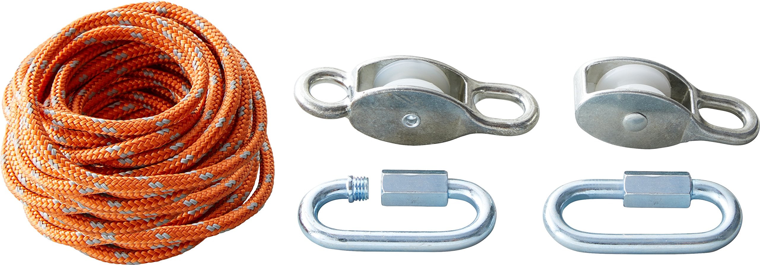 Block and Tackle Pulley Tree Kit with 29.5" Rope