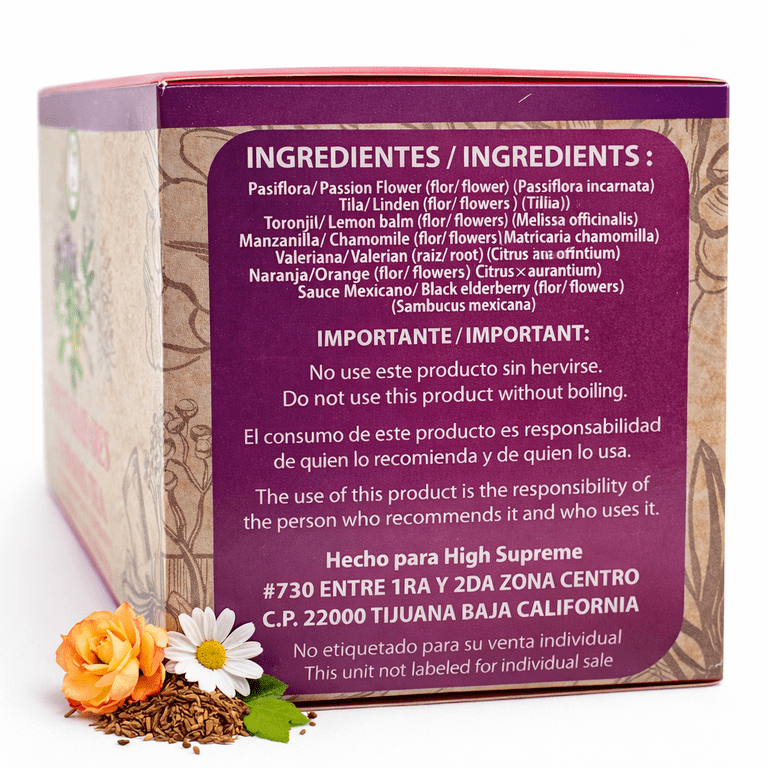 High Supreme, T√© de 7 Azahares, 25 Tea Bags, Floral Herbal