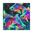 thumbnail image 4 of "Neon Tetra Reflection" - Canvas, 4 of 25