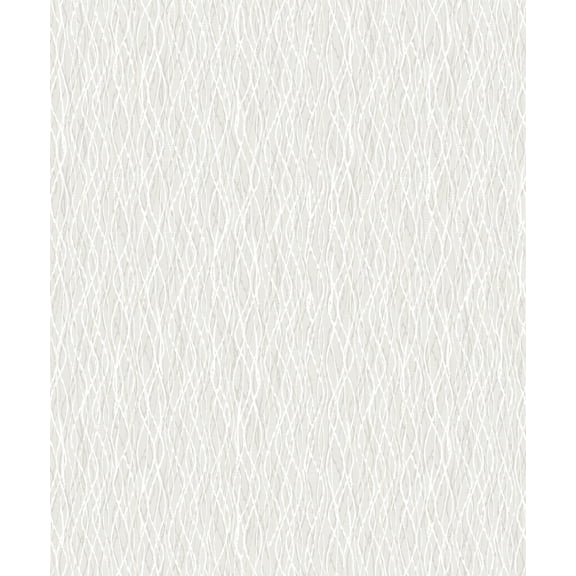 Brewster Molly Beige Twist Wallpaper