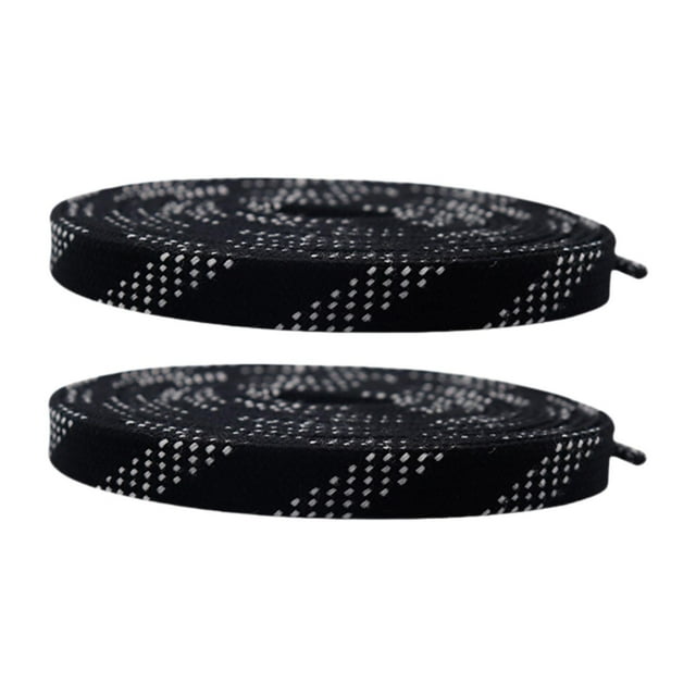 jinwen 1 Pair Hockey Skates Laces 10mm for Figure Skates Sports Shoes Roller Skates 244cm