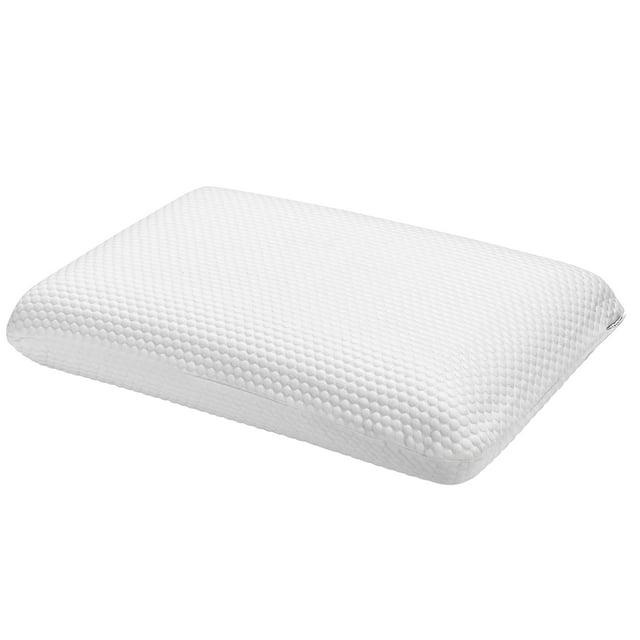 Costway Oreiller en Mousse à Mémoire de Forme Ventilé Rafraîchissant avec Fermeture Éclair