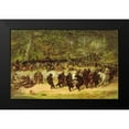 thumbnail image 2 of Beard, William Holbrook 14x10 Black Modern Framed Museum Art Print Titled - The Bear Dance, 2 of 5