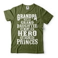 thumbnail image 4 of Grandpa And Granddaughter T-Shirt Gift From Granddaughter For Grandpa Funny Grandpa Shirts, 4 of 6