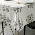 thumbnail image 2 of Tablecloth Rectangle Digital Printed Pattern Table Cloth, Waterproof Wrinkle Free Fabric Forspring/summer/picnic/party/indoor/outdoor(62inche), 2 of 5