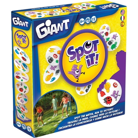 Spot It! Giant Family Card Game for Ages 6 , from Asmodee