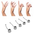 thumbnail image 1 of Puntas De Los Dedos Para Ejercitar La Mano, Cubierta Ligera Para Estirar Los Dedos, 20 Libras, 5 Piezas De Repuesto Para Entrenamiento De Articulaciones, 1 of 8