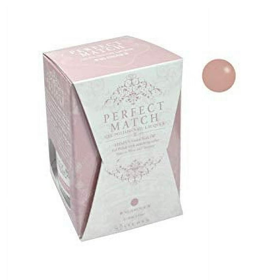 LECHAT Perfect Match Pair of Soak off Gel   Matching Nail Polish - PMS110 - Mi Amour