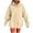 Beige Sweatshirt, variant on Oversized Hoodies for Women Casual Hooded Sweatshirts Thin Fleece Long Sleeve Pullover with Pockets Fall Fashion Clothes Beige S