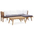 thumbnail image 1 of Set de salón para patio VidaXL, 5 piezas, madera maciza de acacia, 1 of 7