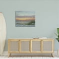 thumbnail image 2 of Coastal Beach Summer Sunset Landscape Painting Gallery Wrapped Canvas Print Wall Art, 2 of 7