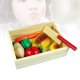 thumbnail image 3 of EeaseMX Juego de cortar pan, frutas y verduras de plástico para niños, juego de rol, juguete de regalo, 3 of 7