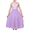Purple, variant on Girls Dress Rhinestone Chiffon Bridesmaid Wedding Pageant Formal Special Occasion Dance Night Ball Maxi Gown 6