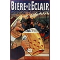 thumbnail image 2 of Vintage Apple Collection 13x18 Gold Ornate Wood Framed with Double Matting Museum Art Print Titled - Biére de L’Eclair, 2 of 4