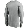 thumbnail image 3 of Men's Ash Detroit Pistons Victory Arch Long Sleeve T-Shirt, 3 of 3