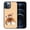 Pembroke Welsh Corgi Dog Butt Looking Back, variant on WIRESTER Shockproof Soft Rubber Cover Case for Apple iPhone 12 Pro Max 6.7" 2020, English Bulldog Dog Lying Down Looking Up On Aero Blue Background