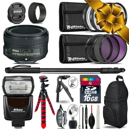 Nikon AF-S 50mm 1.8G + SB-700...