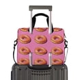 thumbnail image 2 of FORMRS 16" Laptop Bag Carrying Sleeve Case with Handle Travel Shoulder Briefcase, Pink Doughnuts, 2 of 8